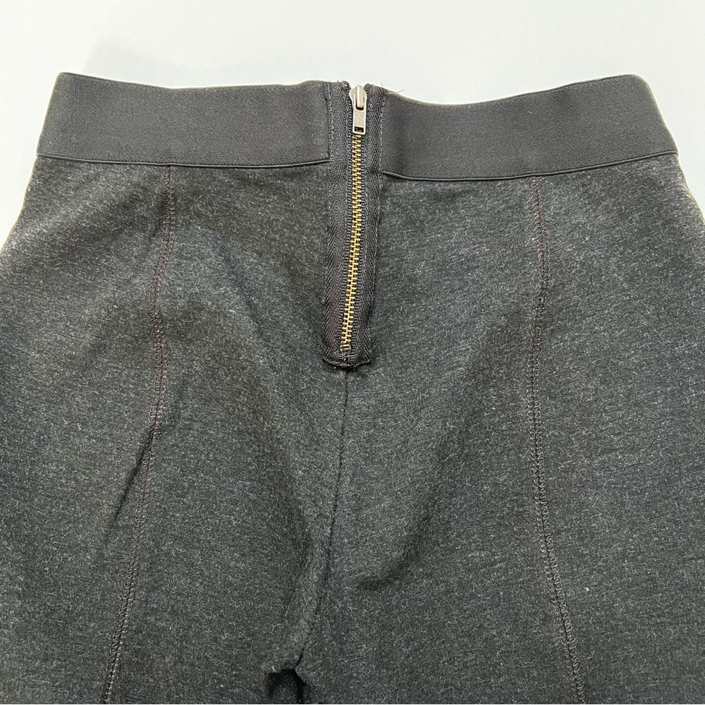 J.Crew High Rise Ponte Leggings with Elastic Waist and Exposed Back Zipper - Picture 8 of 16